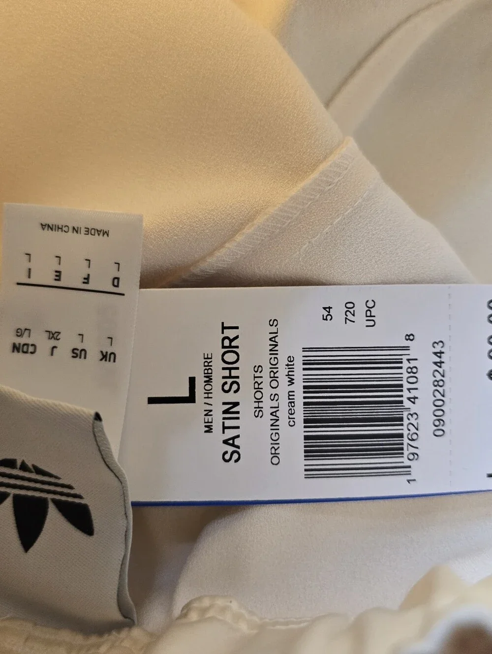 adidas mens size